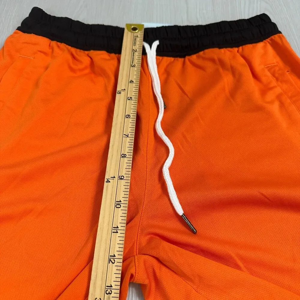 New Magcomsen Mens 32 Quick Dry Lightweight Zip Pockets Running Workout Shorts